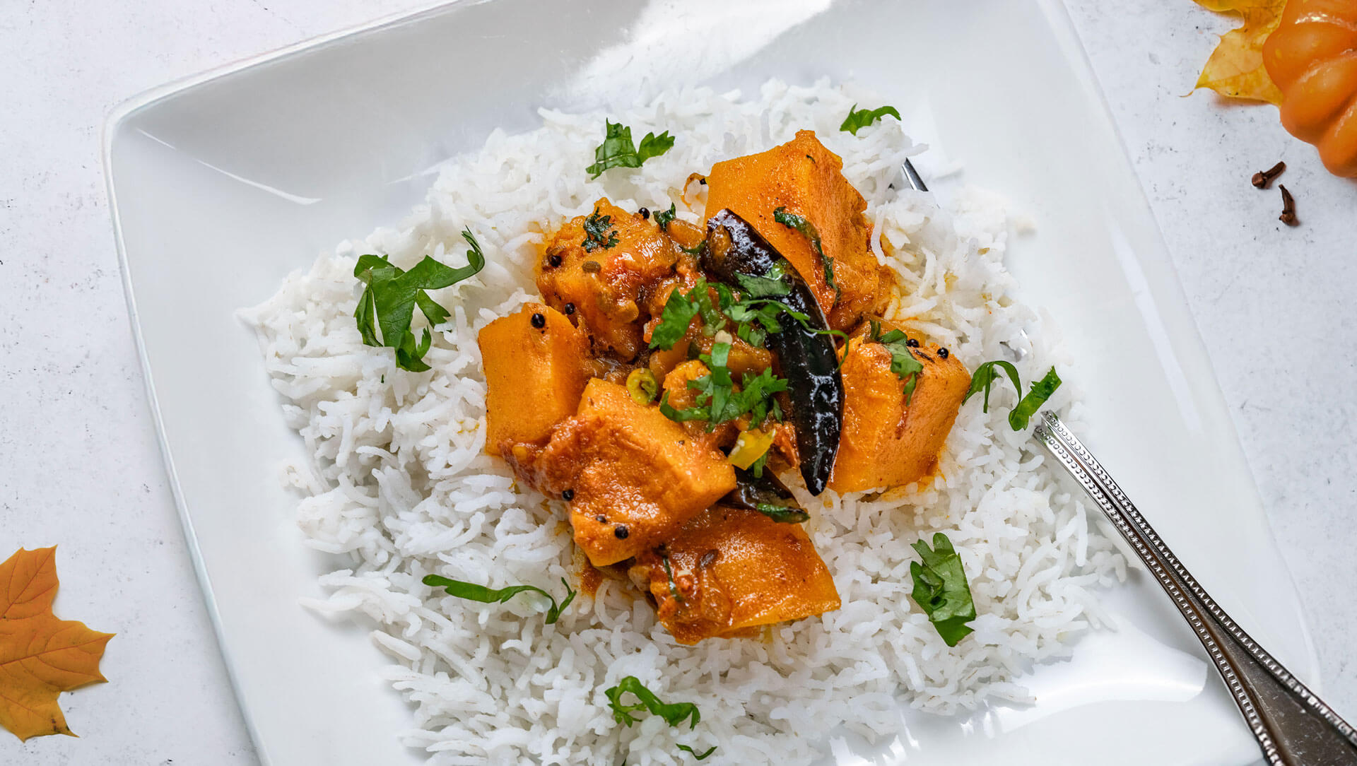 Easy Vegetarian Indian Pumpkin Curry: Instant Pot Fall Favorite